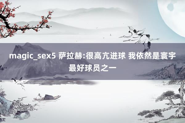 magic_sex5 萨拉赫:很高亢进球 我依然是寰宇最好球员之一