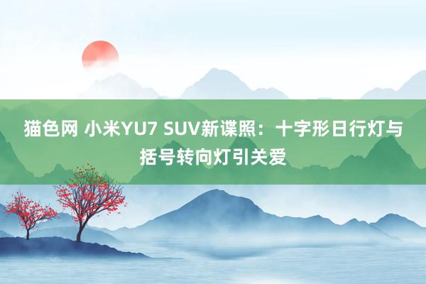 猫色网 小米YU7 SUV新谍照：十字形日行灯与括号转向灯引关爱