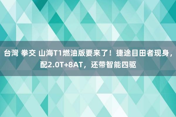 台灣 拳交 山海T1燃油版要来了！捷途目田者现身，配2.0T+8AT，还带智能四驱