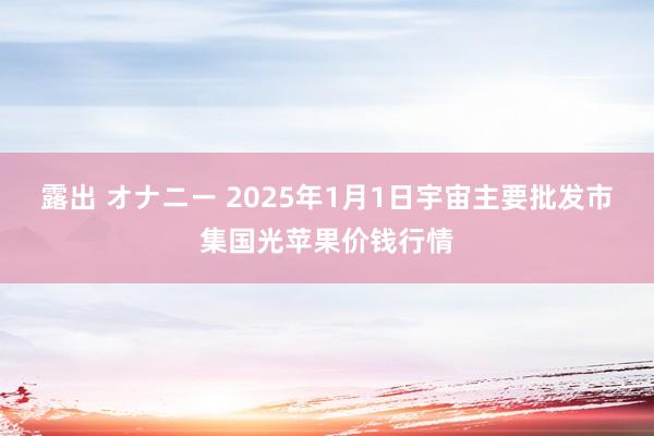 露出 オナニー 2025年1月1日宇宙主要批发市集国光苹果价钱行情