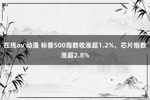 在线av 动漫 标普500指数收涨超1.2%，芯片指数涨超2.8%