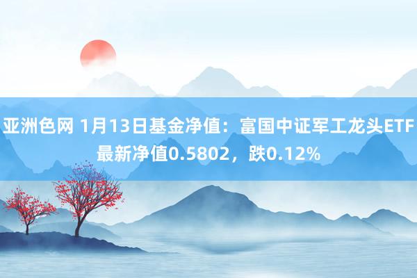 亚洲色网 1月13日基金净值：富国中证军工龙头ETF最新净值0.5802，跌0.12%